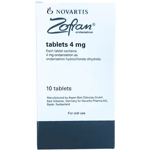 imgi_9_image Zofran 4 mg Ondansetron Tablets 10 Count - Image 1
