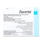 Faverin 50 mg 60 Tablet