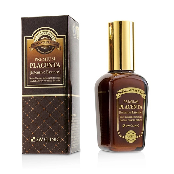 3W Clinic Premium Placenta Intensive Essence 50ml 1 خلاصة المشيمة المركزة الممتازة من 3W كلينيك 50 مل - الصورة 1