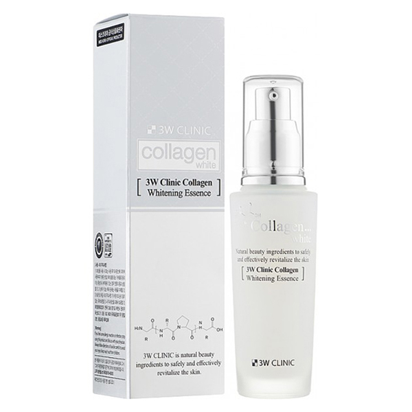 3W Clinic collagen white whitening essence 50ml 3W Clinic Collagen Whitening Essence 50ml - Image 1