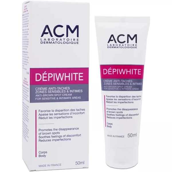 ACM Depiwhite Anti-Spot Cream for Sensitive and Intimate Body Areas 50ML ACM ديبي وايت كريم تفتيح المناطق الحساسة والحميمية 15 مل - الصورة 1