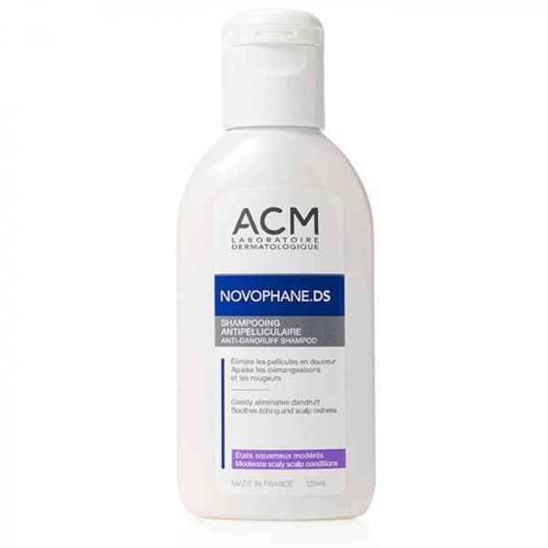 ACM Novophane DS Shampoo 125ML ACM نوفوفان دي إس شامبو مضاد للقشرة 125 مل - الصورة 1
