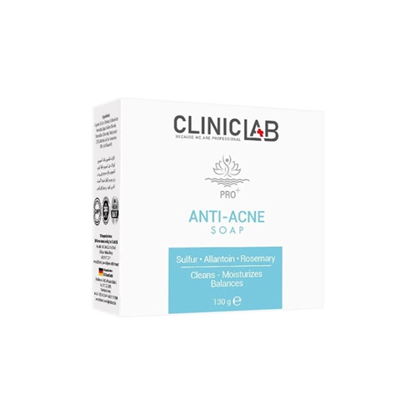 CLINICLAB Anti-Acne Deep Cleansing Soap 130 g صابون كلينيك لاب المضاد لحب الشباب والمنظف العميق 130 غرام - الصورة 1