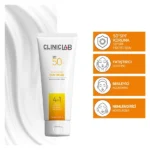 ⁦كريم كلينيك لاب يو في شيلد لتفتيح البشرة وحمايتها من الشمس بعامل حماية 50+، 50 مل⁩ - الصورة ⁦2⁩