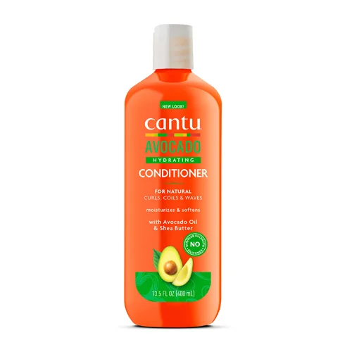 Cantu Conditioner Free Sulfate With Avocado Oil _ Shea Butter - 400ML بلسم كانتو خالي من الكبريتات مع زيت الأفوكادو وزبدة الشيا 400 مل - الصورة 1