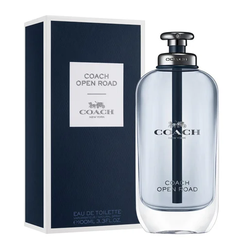 Coach perfume Open Road for men Eau de Toilette - 100 ML 1 عطر كوتش أوبن رود للرجال أو دو تواليت 100 مل - الصورة 1