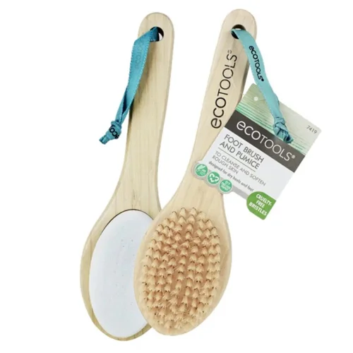 EcoTools foot exfoliating and dead skin removing scrub brush 2 in 1 EcoTools foot exfoliating and dead skin removing scrub brush2 in 1 - Image 1