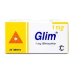 Glim 1 mg Glimepiride 30 Tablets