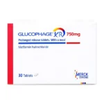 Glucophage XR 750 mg Metformin Extended-Release 30 Tablets