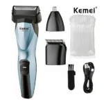 Kemei 3-in-1 Multifunctional Men Electric Reciprocating Shaver Hair Trimmer Rechargeable 1427 - Image 2