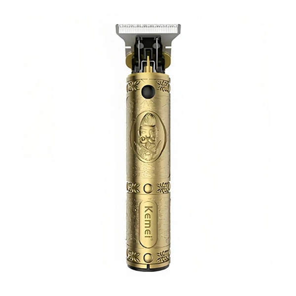 Kemei Electric Hair Trimmer Cordless Shaver Barber Trimer gold - KM-700B (1) Kemei Electric Hair Trimmer Cordless Shaver Barber Trimer gold KM 700B - Image 1
