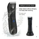Kemei Professional Body Hair Trimmer For men , Waterproof With LED Light , Km 1838 - Image 2