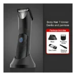 Kemei Professional Body Hair Trimmer For men , Waterproof With LED Light , Km 1838 - Image 3