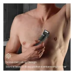 Kemei Professional Body Hair Trimmer For men , Waterproof With LED Light , Km 1838 - Image 8
