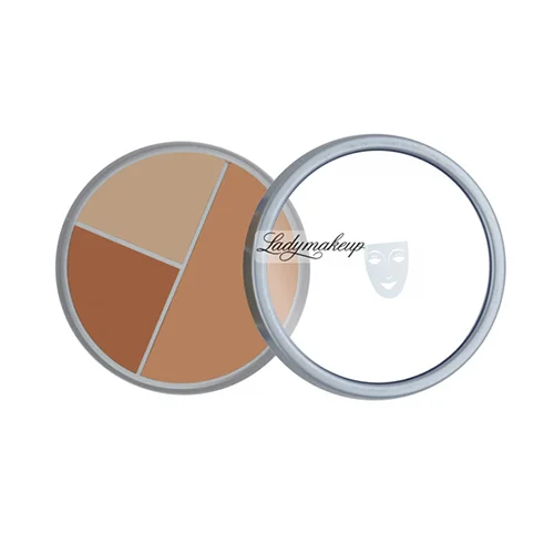 Kryolan Foundation Professional Ultra Trio Weel C - 40 G كريم أساس كريولان بروفيشنال ألترا تريو ويل سي 40 غرام - الصورة 1