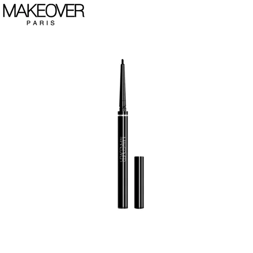 Makeover Eyeliner Lasting Soft Gel Pencil - blackA قلم تحديد العيون جل ناعم يدوم طويلاً من ميك أوفر، أسود - الصورة 1