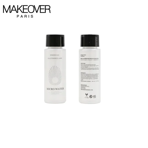 Makeover Mini Micro Water Facial and Eye Makeup Remover - 30 ml Makeover Mini Micro Water Facial and Eye Makeup Remover 30 ml - Image 1