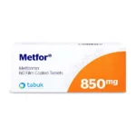 Metfor 850 mg Metformin 60 Tablets