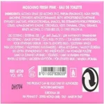 ⁦Moschino Fresh Couture Pink Eau de Toilette for women 100 ml⁩ - الصورة ⁦2⁩