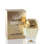 ⁦عطر باكو رابان ليدي مليون أو ماي جولد تواليت للنساء 50 مل⁩ - الصورة ⁦2⁩