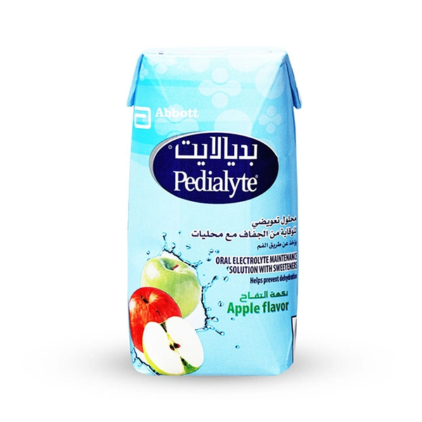 Pedialyte Solution With Apple Flavor 200 ml Pedialyte Solution With Apple Flavor 200 ml - Image 1
