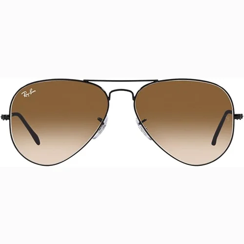 Ray-Ban Aviator Sunglasses Black Brown Unisex 0RB3025 (1) Ray-Ban Aviator Sunglasses Black Brown Unisex 0RB3025 - Image 1