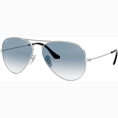 Ray-Ban Aviator Sunglasses Light Blue Unisex RB3025 (1) Ray-Ban Aviator Sunglasses Light Blue Unisex RB3025 - الصورة 1