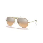 Ray-Ban Aviator Sunglasses Pink Silver Unisex RB3025 - Image 3
