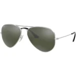 Ray-Ban Aviator Sunglasses Silver Mirror Unisex RB3025