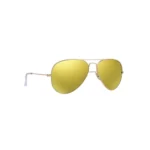 Ray-Ban Aviator Sunglasses Yellow Mirror Unisex RB3025