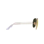 Ray-Ban Aviator Sunglasses Yellow Mirror Unisex RB3025 - Image 2