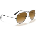 ⁦Ray-Ban Aviator Sunglasses Light Brown Unisex RB3025⁩ - الصورة ⁦7⁩