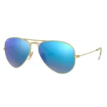Ray-Ban Classic Sunglasses Blue Unisex RB3025 - Image 2