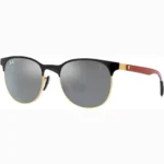 Ray-Ban Scuderia Ferrari Round Sunglasses RB8327M