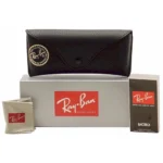 ⁦Ray-Ban Sunglasses Aviator Blue Unisex RB4376⁩ - الصورة ⁦5⁩