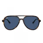 Ray-Ban Sunglasses Aviator Hvana Blue Unisex RB4376 - Image 4