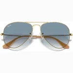 ⁦Ray-Ban Sunglasses Blue Unisex RB3025⁩ - الصورة ⁦3⁩