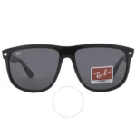 Ray-Ban Sunglasses Boyfriend Dark Grey Square for Men RB4147
