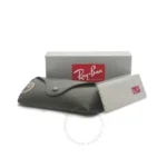 Ray-Ban Sunglasses Boyfriend Light Grey Square for Men RB4147 56 mm - Image 4