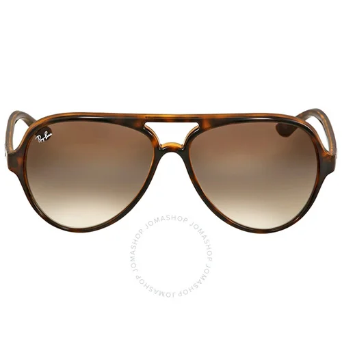 Ray-Ban Sunglasses CATS 5000 Classic Light Brown Unisex - RB4125 710 51 59 (1) Ray-Ban Sunglasses CATS 5000 Classic Light Brown Unisex RB4125 - الصورة 1