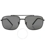 Ray-Ban Sunglasses Dark Gray Square Unisex RB3796
