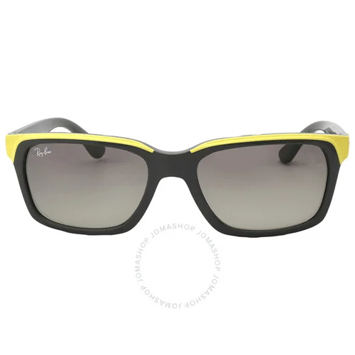Ray-Ban Sunglasses Scuderia Ferrari Gray Rectangular Unisex - RB4393M F62411 56 (1) Ray-Ban Sunglasses Scuderia Ferrari Gray Rectangular Unisex RB4393 Yellow - الصورة 1