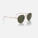 ⁦Ray-Ban Unisex Jack Sunglasses Rose Gold RB3565⁩ - الصورة ⁦2⁩