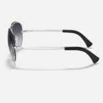Ray-Ban Unisex Metal aviator sunglasses Grey RB3449 - Image 2