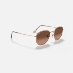 ⁦Ray-Ban Unisex hexagon sunglasses Brown RB3548N⁩ - الصورة ⁦4⁩