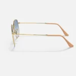 Ray-Ban Unisex hexagonal sunglasses Blue RB3548 - Image 3