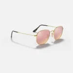 ⁦Ray-Ban Unisex hexagonal sunglasses Bronze RB3548N⁩ - الصورة ⁦2⁩