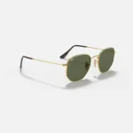 ⁦Ray-Ban Unisex hexagonal sunglasses Green RB3548N⁩ - الصورة ⁦2⁩