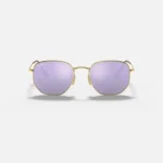 Ray-Ban Unisex hexagonal sunglasses Violet RB3548N
