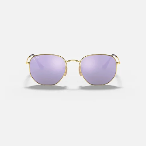 Ray-Ban Unisex hexagonal sunglasses Violet RB3548N (1) Ray-Ban Unisex hexagonal sunglasses Violet RB3548N - الصورة 1